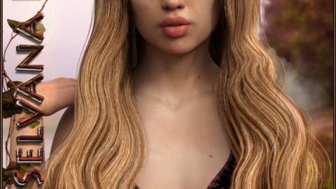 Selvana Hair for Genesis 3 Female(s)