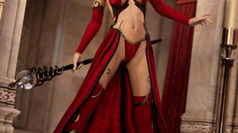 Sexy Sorceress for Genesis 3 Female(s)