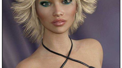 Tammy Hair for Genesis 3 Female(s), Genesis 2 Female(s) and Victoria 4
