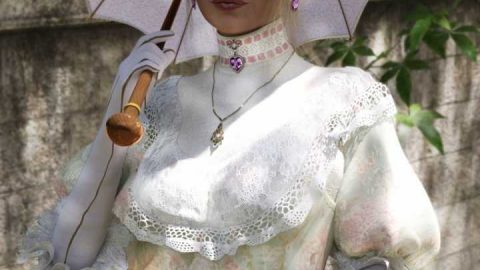 Edwardian Accessories for Genesis 3 Female(s)