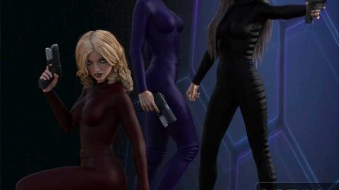 Spy Games Poses for Genesis 3 Female(s)