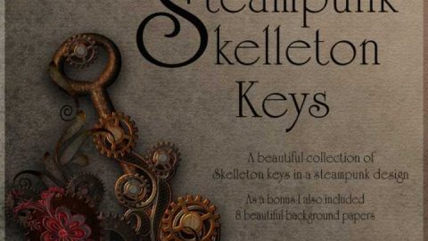 Steampunk Skelleton Keys