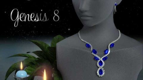 Regal Jewelry for Genesis 8 Female(s)