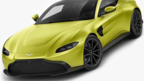 Aston Martin Vantage 2019 3D model
