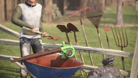 Lawn Tools and Poses for Genesis 8 Male(s) and Female(s)