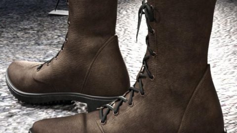 Rocker Boots for Genesis 8 Male(s)