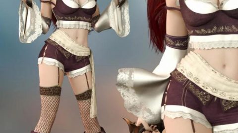 Misfortune Outfit Set for Genesis 8 Female(s)
