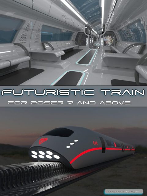 AJ Futuristic Train