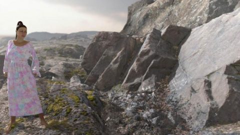 3D Scenery: Ancient Cliffs