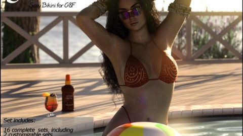 Sirens: Sexy Bikini for G8F