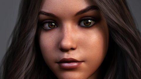 Joana character for Genesis 8 Female