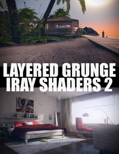 Layered Grunge Iray Shaders 2