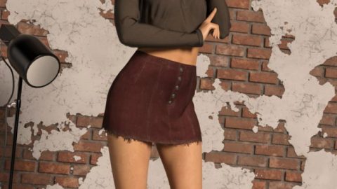dForce Twiggy Outfit per Genesis 8 Female (s)