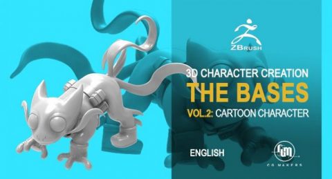 Pet Cartoon Modeling – Master 3D Character Creation Zbrush