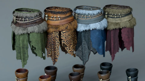 dForce Cimmerian Outfit Textures