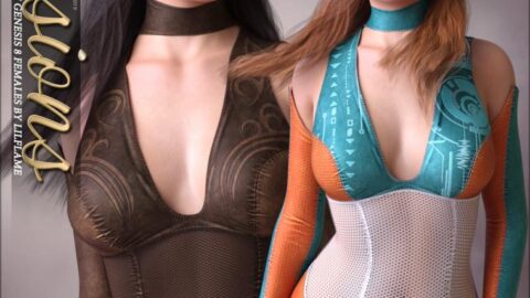 Impact Outfit for Genesis 8 Females