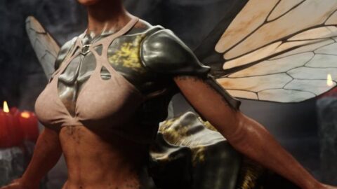 Wasp Queen for Genesis 8 Female