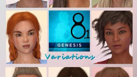 Variations for Genesis 8.1 Female