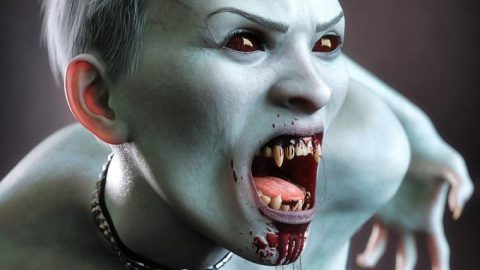 Neferata Vampire HD for Genesis 8.1 Female