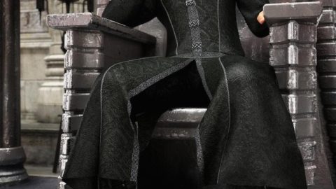 dForce Gothic Prince Outfit for Genesis 8 Male(s)