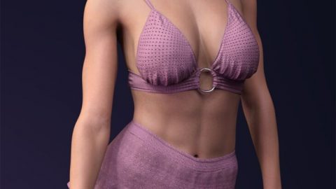 X-Fashion dForce Embroidery Style Set for Genesis 8 and 8.1 Females