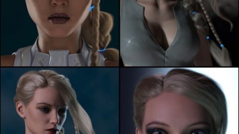Render RY Xara – Lights, Cameras, and Expressions for Genesis 8.1 Female
