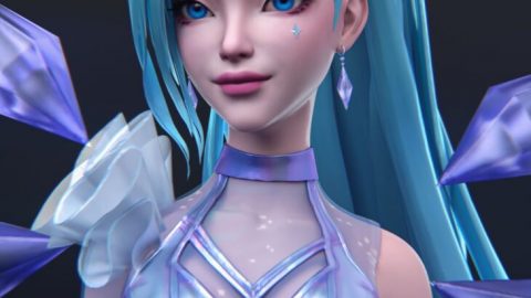 Seraphine K/DA ALL OUT For Genesis 8 and 8.1 Female