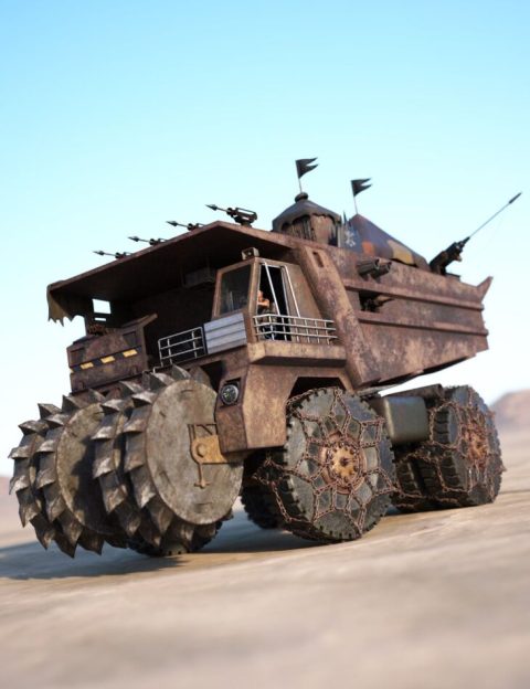 Wasteland Mining Truck