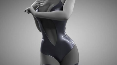 Sexy Bodysuit for Genesis 8 and Genesis 8.1 Females