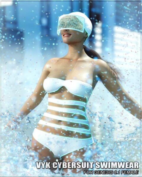 VYK Cybersuit Swimwear for Genesis 8.1 Female
