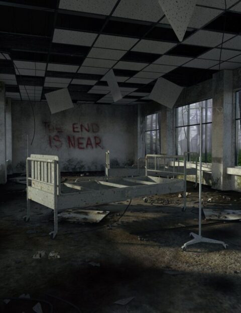 Abandoned Hospital Room