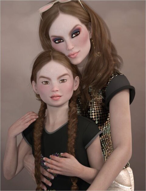 Becky and Her Mom for Genesis 8 Female