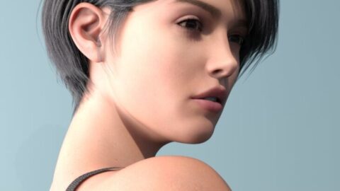 JL Hair Multilayered Short Hair for Genesis 9 and Victoria 9