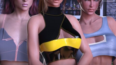 dForce Crop Top Collection for Genesis 8 Female
