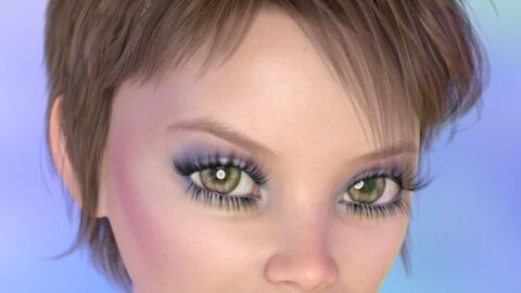 Itsy Hair for Genesis 8 and Genesis 3 Female(s)