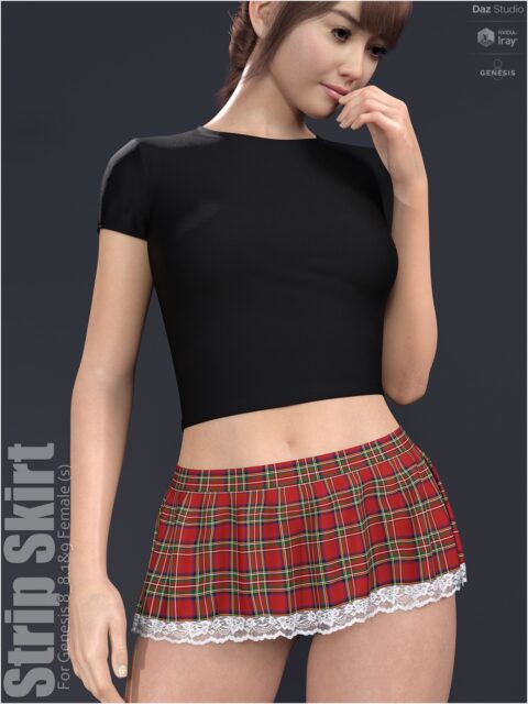 dForce Strip Skirt