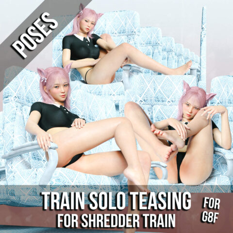 15 Train Solo Teasing G8F Poses for Shredder Train