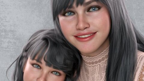 Emilia and Teen Emilia for Genesis 9