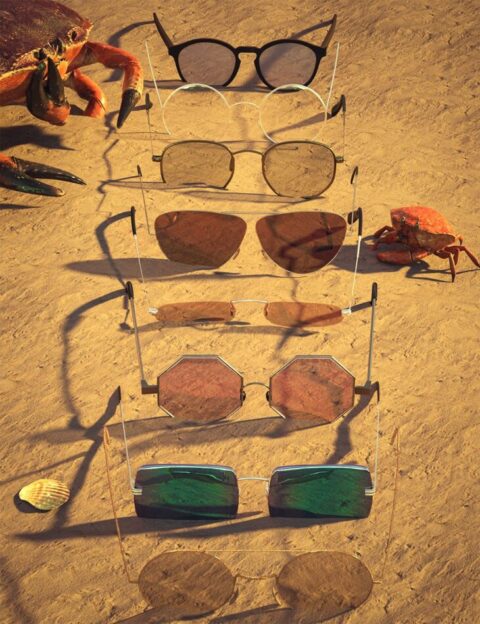 BW Beach Sunglasses Set for Genesis 9, 8, and 8.1