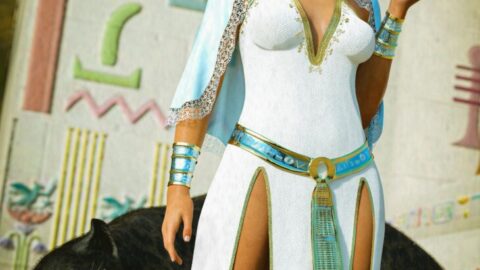 dForce Sand’s Enchantress Outfit for Genesis 9