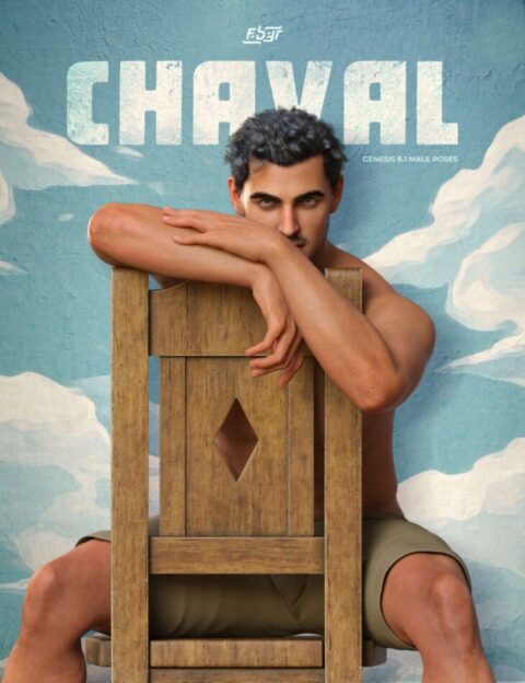 Chaval Poses for Pablo 8.1 and Genesis 8.1 Male