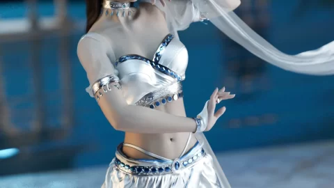 dForce MKTG Moonlight Dancer Outfit for Genesis 9, 8.1 and 8 Female