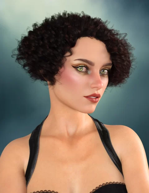 Rita Hair for Genesis 8 Female and Genesis 9